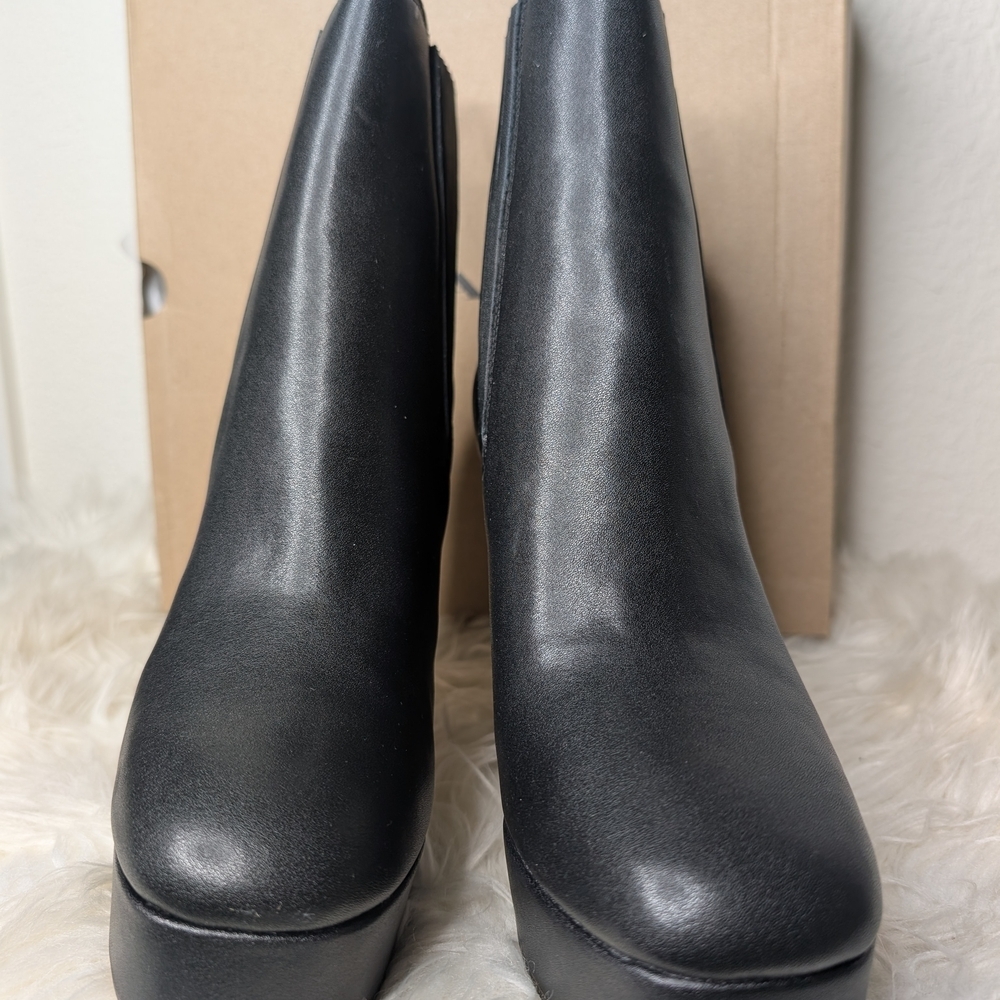 Coach Women's Black Platform Ankle Boots - Picture 12 of 12